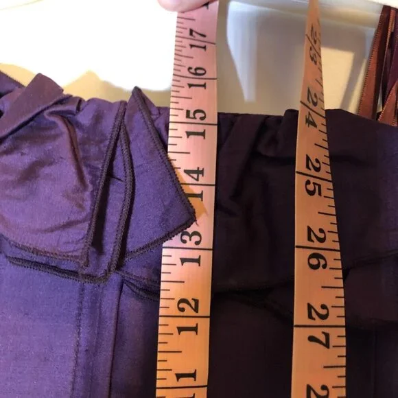 Ideas by Barbara Gown Style# 7777-10 Eggplant Size M NWT - Picture 15 of 16